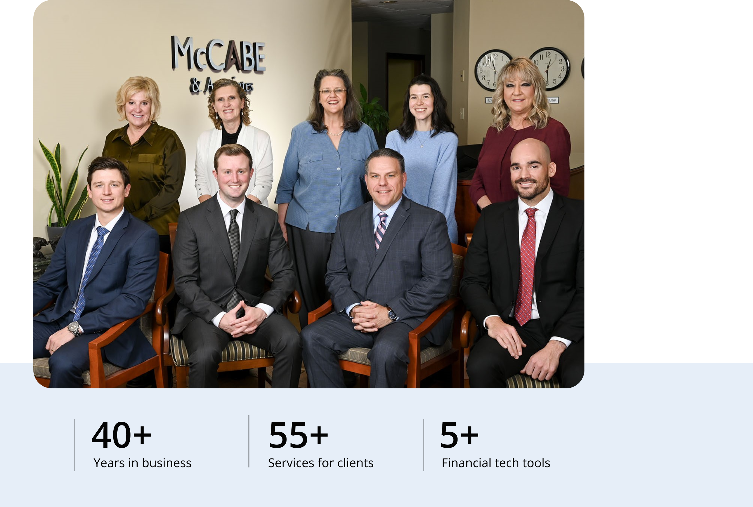 mccabe & associates team photo