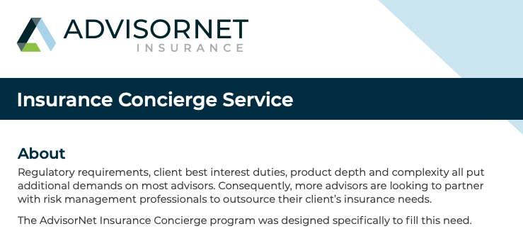 AdvisorNet Insurance Services